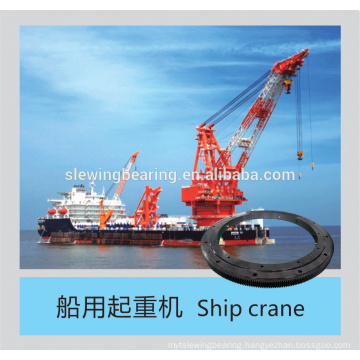 slewing ring with phosphating treatment for ship crane